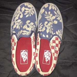 Vans slip ons